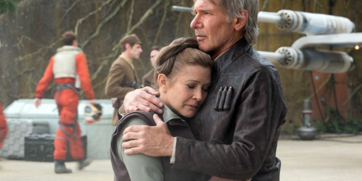 Carrie Fisher en 'Episodio VIII'
