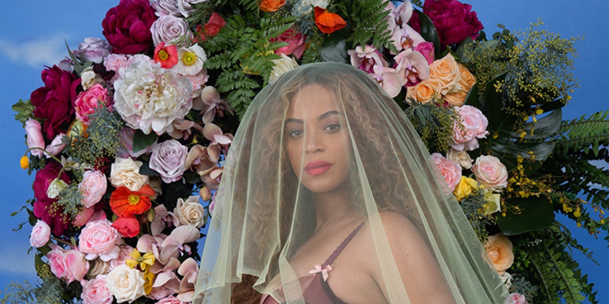 La foto con la que Beyoncé anunció su embarazo en Instagram