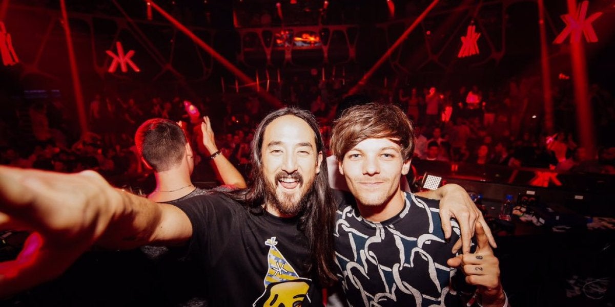 Steve Aoki y Louis Tomlinson