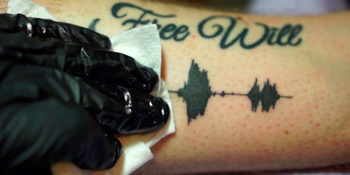Tatuaje de Soundwave Tattoos de Skin Motion