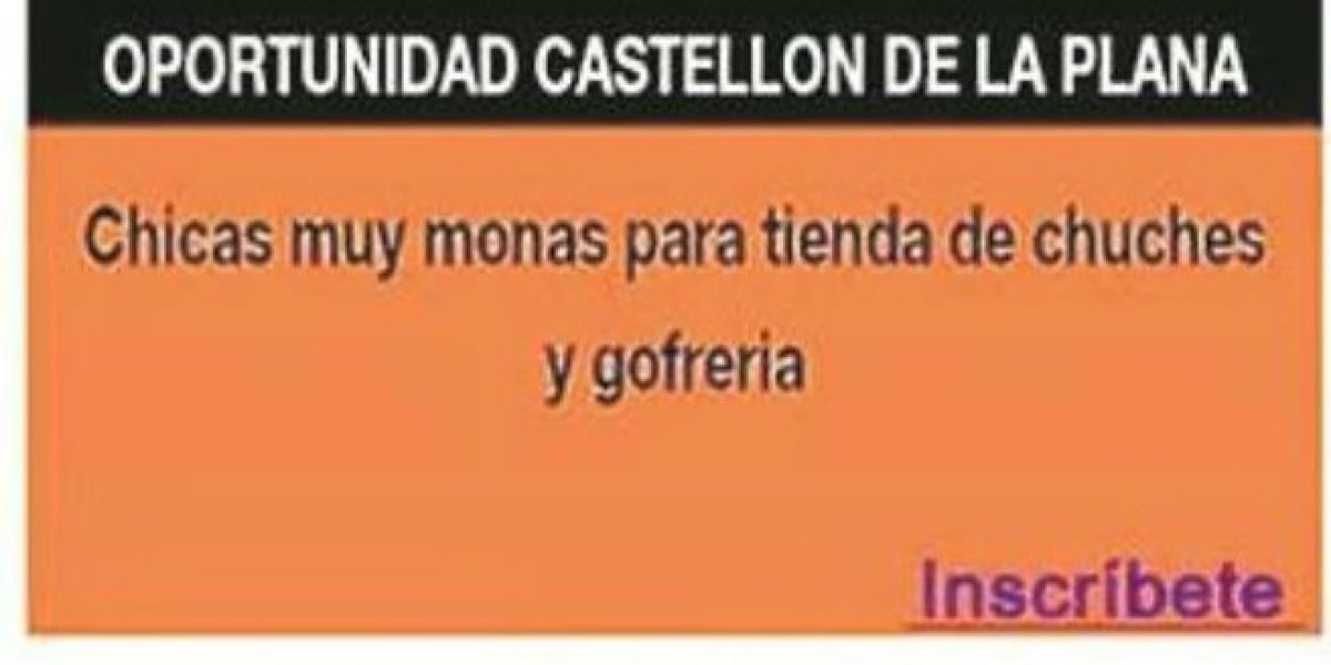Anuncio sexista busca "chicas muy monas" para trabajar
