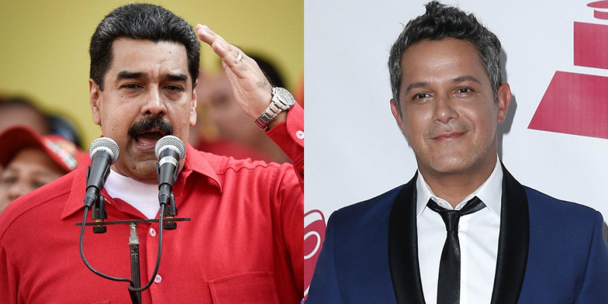 Alejandro Sanz carga contra Nicolás Maduro