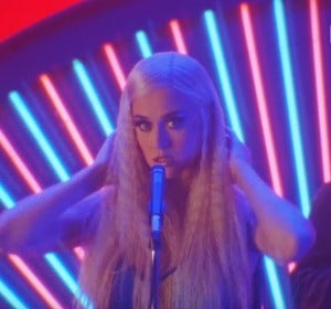 Katy Perry en el vídeo alternativo de 'Feels', de Calvin Harris Katy Perry en el vídeo alternativo de 'Feels', de Calvin Harris