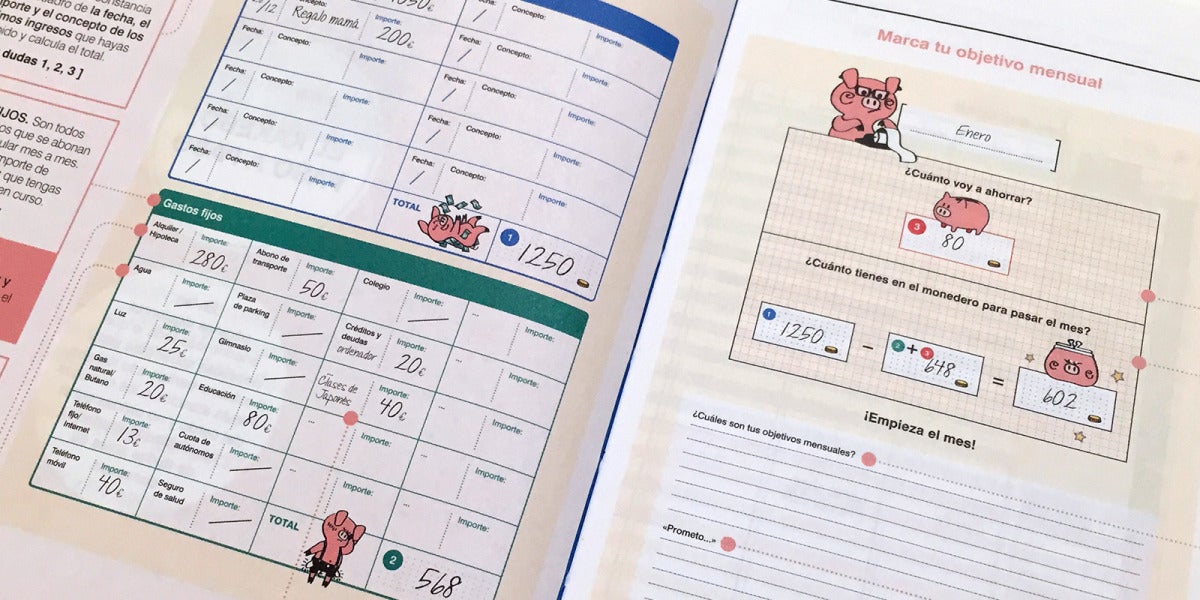 Un cuaderno Kakebo
