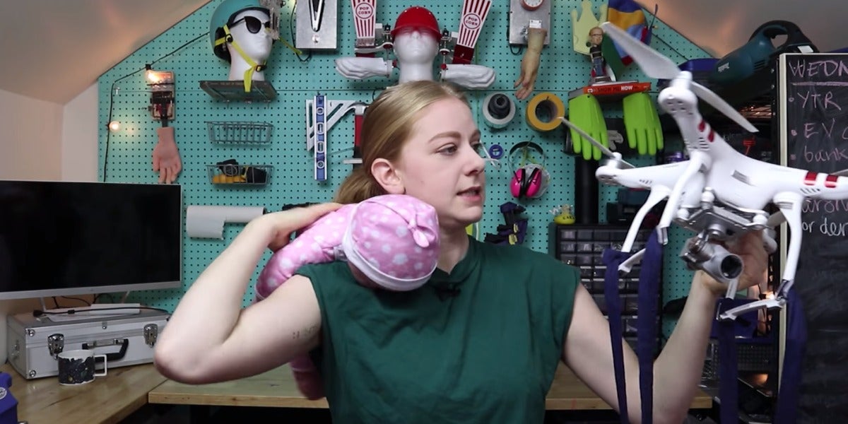 Baby Drone, por Simone Giertz