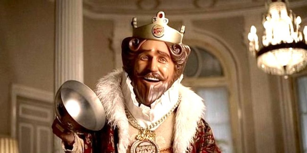 El rey de Burger King