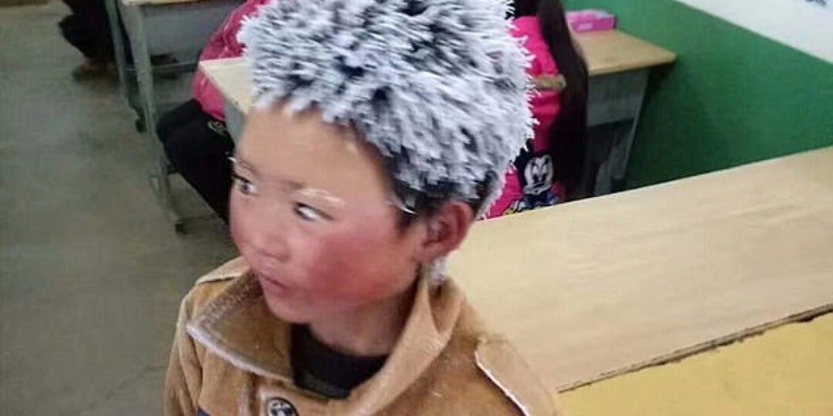 Wang Fuman, el niño que recorre 4,5 km. para llegar a la escuela