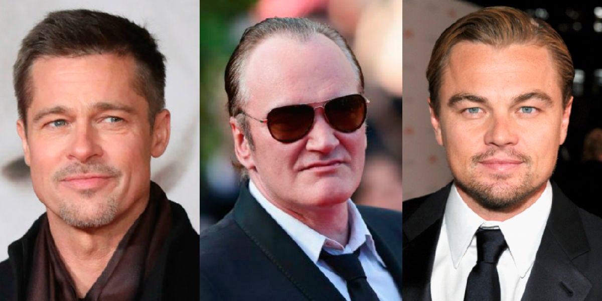 Leonardo Dicaprio, Brad Pitt y Tarantino, juntos en la misma película
