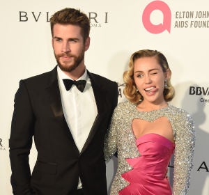 Miley Cyrus y Liam Hemsworth Miley Cyrus y Liam Hemsworth