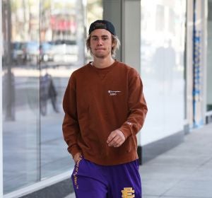 Las pintas de Justin Bieber por las calles de Los Ángeles Las pintas de Justin Bieber por las calles de Los Ángeles
