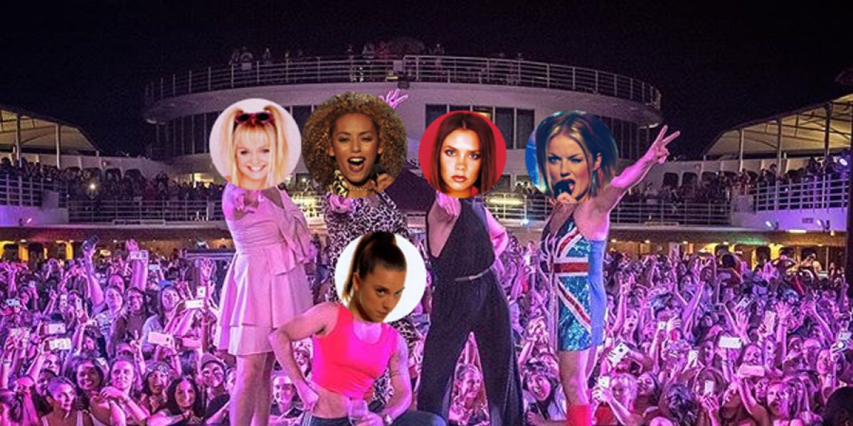 Los Backstreet Boys se disfrazan de las Spice Girls
