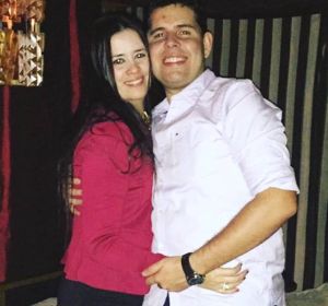 Luana Alves, de 36 años, y su novio Rodrigo Nogueira, de 31 Luana Alves, de 36 años, y su novio Rodrigo Nogueira, de 31