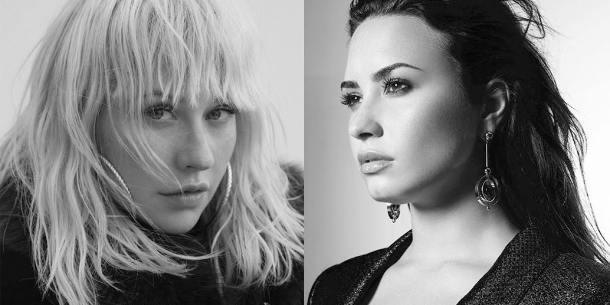 Christina Aguilera y Demi Lovato se unen en 'Fall In Line'