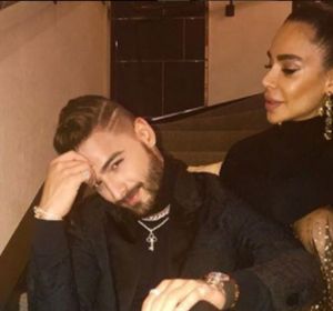 Maluma junto a su tía, Yudy Arias Maluma junto a su tía, Yudy Arias