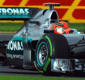 Schumacher, el más rápido de los segundos libres
