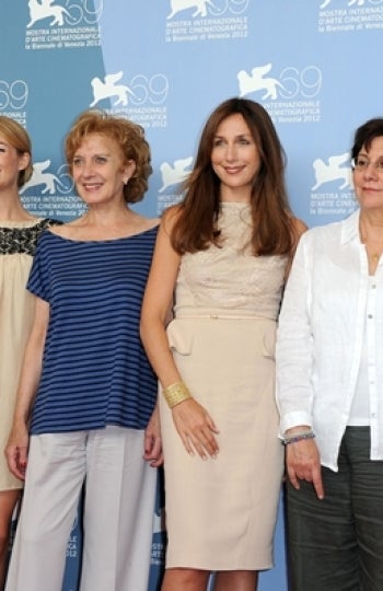 Las actrices de 'Linhas de Wellington' en la 69º Edición del Festival de Cine de Venecia