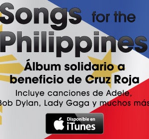 Disco solidario 'Canciones por Filipinas''