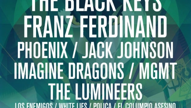 Cartel del BBK Live 2014