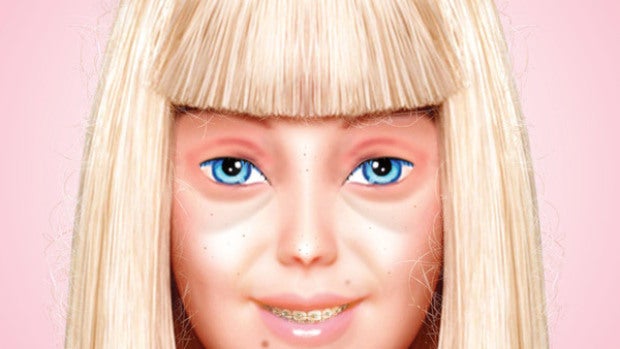 Barbie sin maquillaje