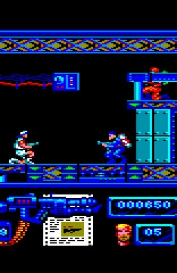 Navy Moves, en Amstrad