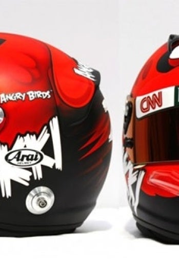 El casco de Angry Birds