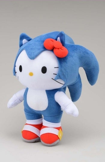 Sonic se viste de Hello Kitty