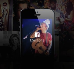 La nueva aplicación de Facebook es solo apta para famosos