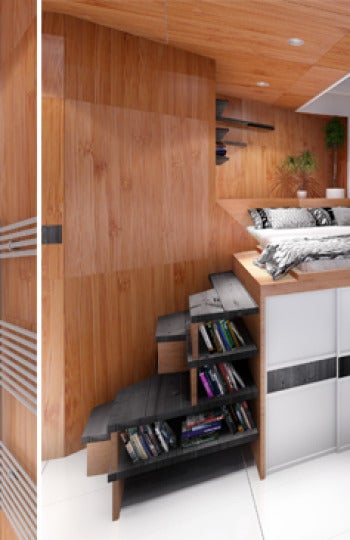 Tendrá 18 metros cuadrados con dormitorio, cocina, baño y estudio