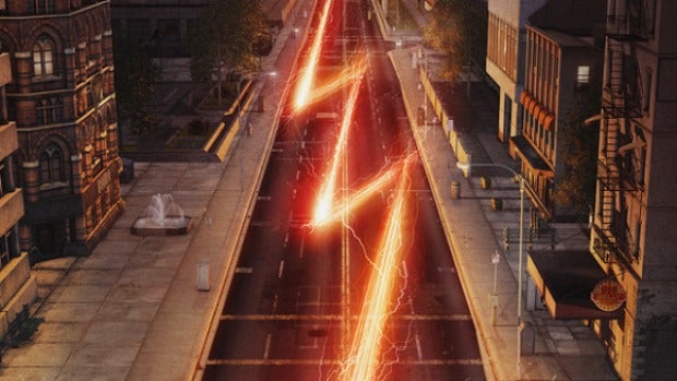 Barry Allen corre a la velocidad de un rayo en el nuevo cartel de 'The Flash'