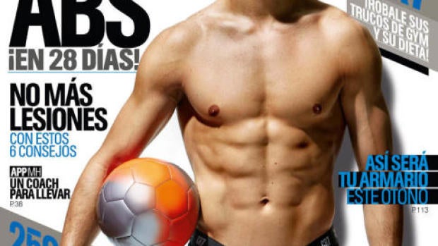 Cristiano Ronaldo, portada de Men´s Health
