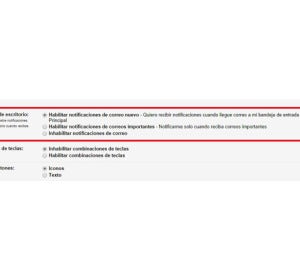 Notificaciones de escritorio