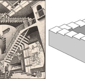 Relativity, de M.C. Escher