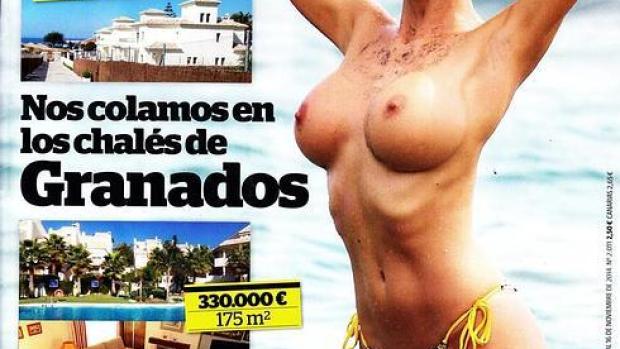 Soraja Vucelic, la novia de Neymar, en topless