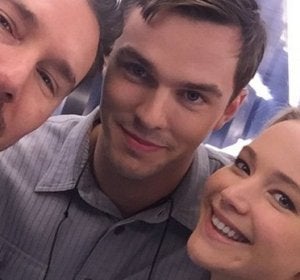 Bryan Singer publicó esta foto en el set