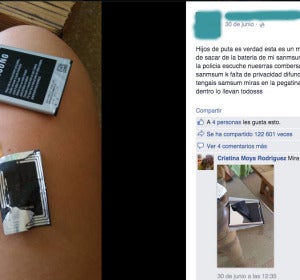 Supuesto chip espía de Samsung