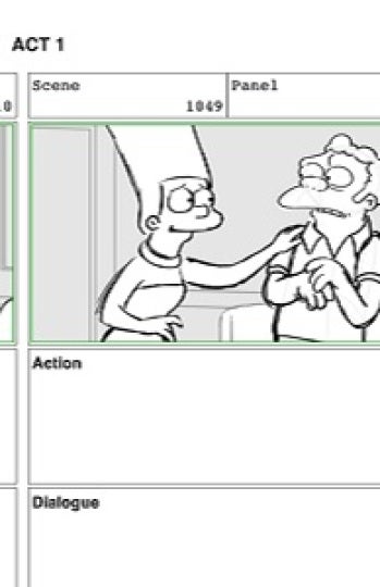 Dibujo de 'Los Simpson'