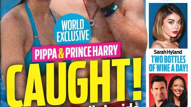El príncipe Harry y Pippa Middleton pillados en la portada de OK! 