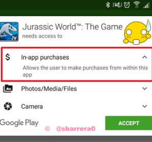 Proceso de pago de juegos
