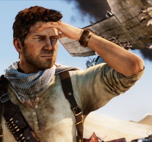 Nathan Drake en Uncharted 3