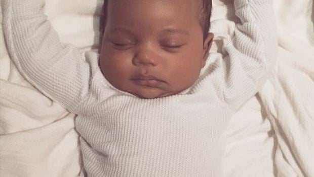 Primera imagen de Saint West