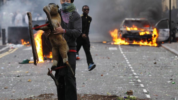 Disturbios en Hackney