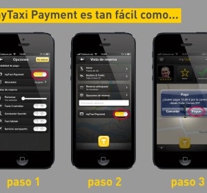 myTaxi, pagar el taxi con una app