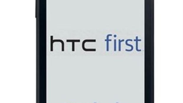 Modelo de HTC con Facebook