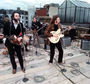 Los Beatles en su último concierto en directo