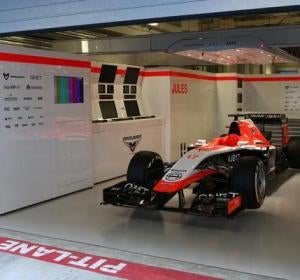 El monoplaza de Jules Bianchi