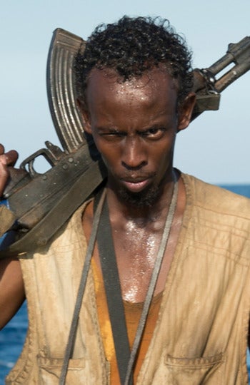 Barkhad Abdi en 'Capitán Phillips'
