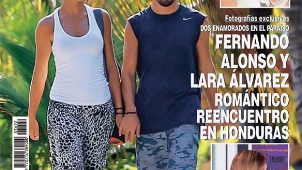 Lara Álvarez y Fernando Alonso se reencuentran en Honduras