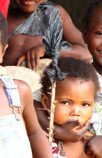 Varios niños huérfanos por el ébola