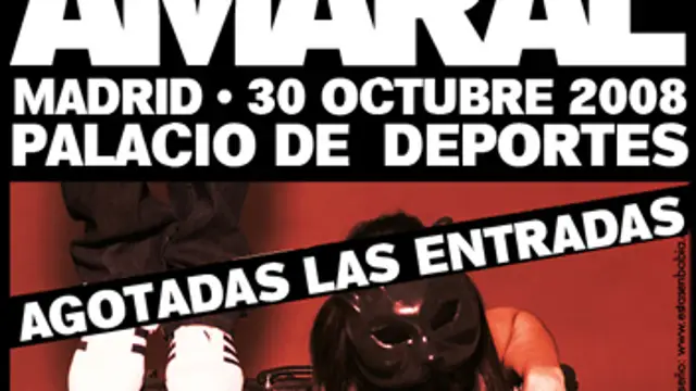 Sold Out de Amaral en Madrid
