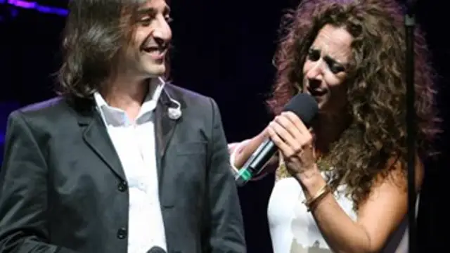 Rosario y Antonio Carmona en concierto